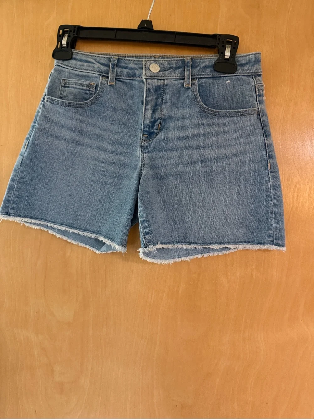 Gap Light Blue Denim midi shorts